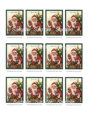 T26 - Vintage Santa Cards